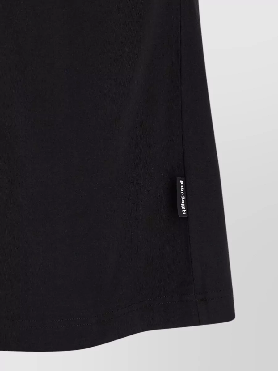 Palm Angels Cotton Logo Patch Short-Sleeve T-Shirt