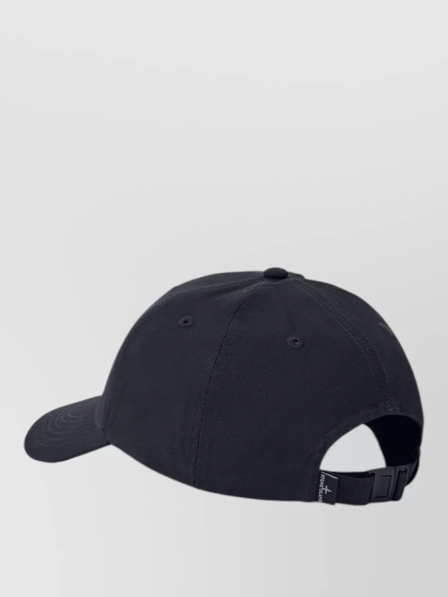 Stone Island Cotton Logo Baseball Cap