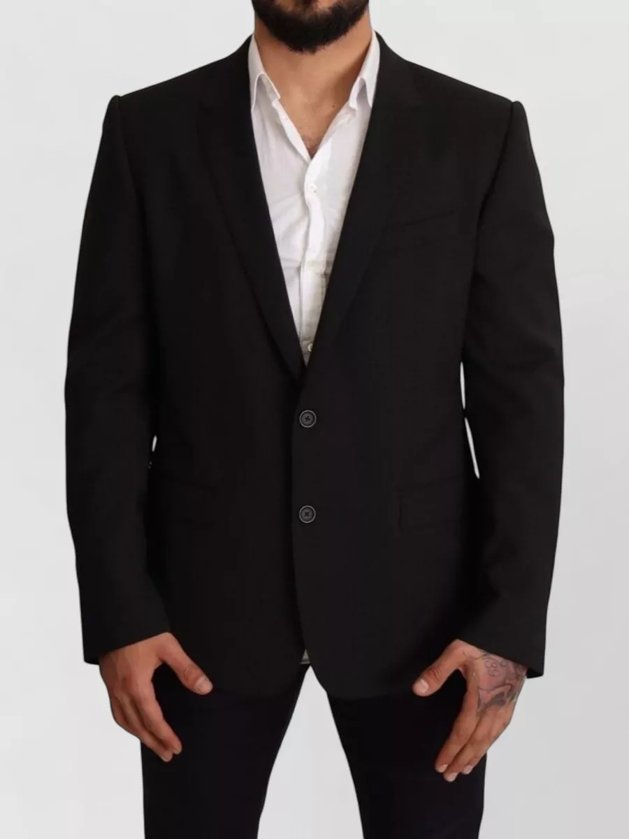 Dolce&Gabbana Striped wool blazer