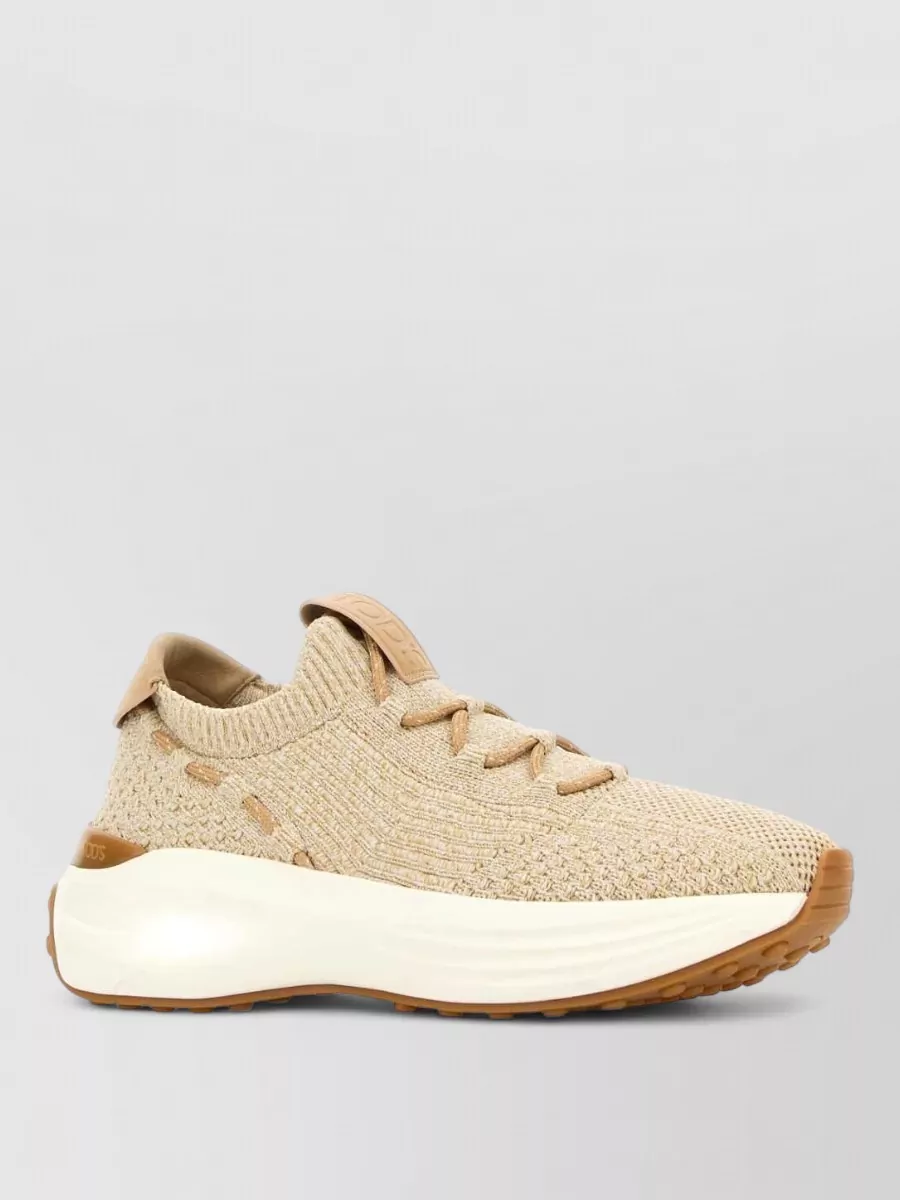 Tod's two-tone low-top sneakers