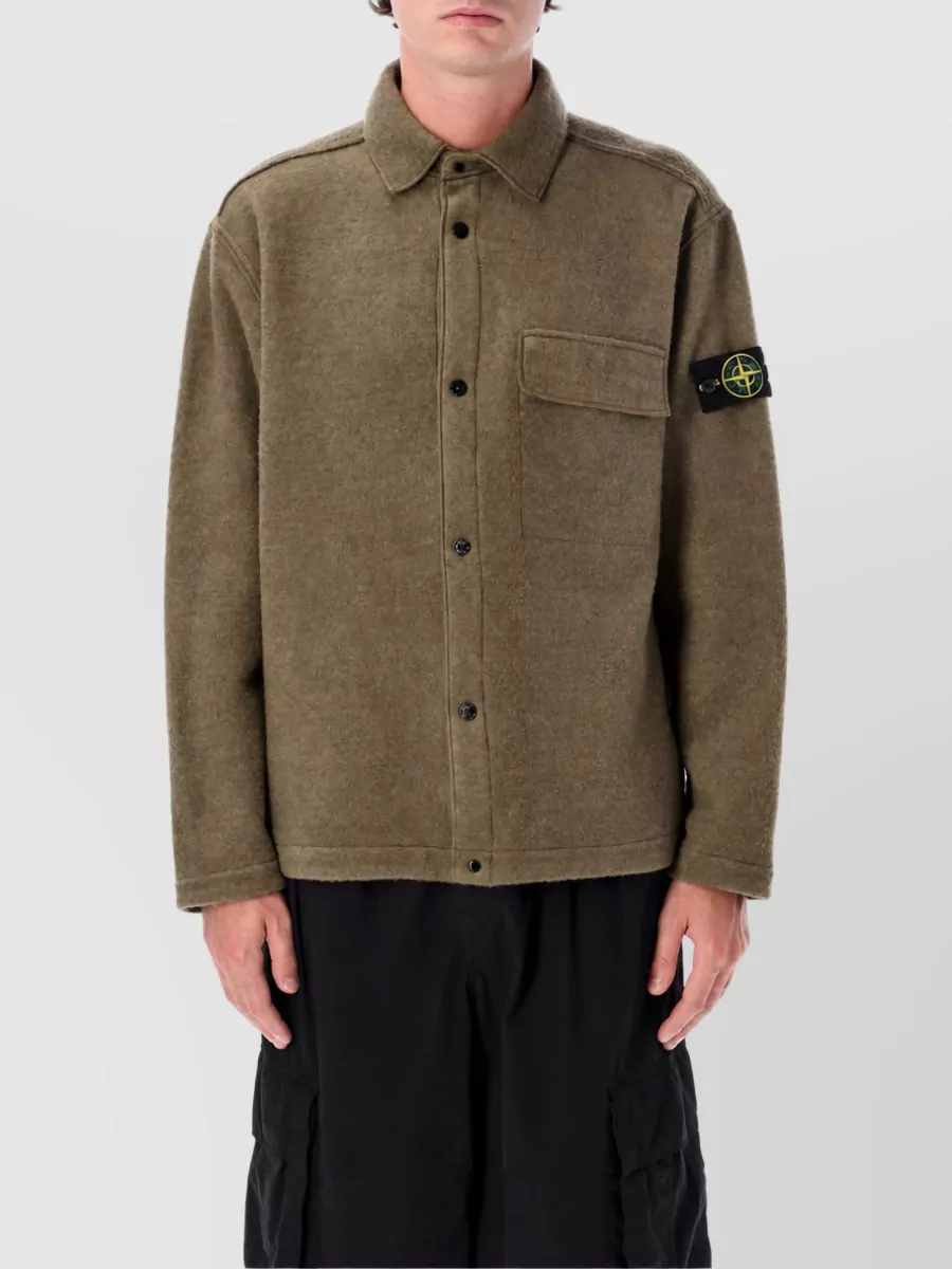 Stone Island Wool shirt jacket