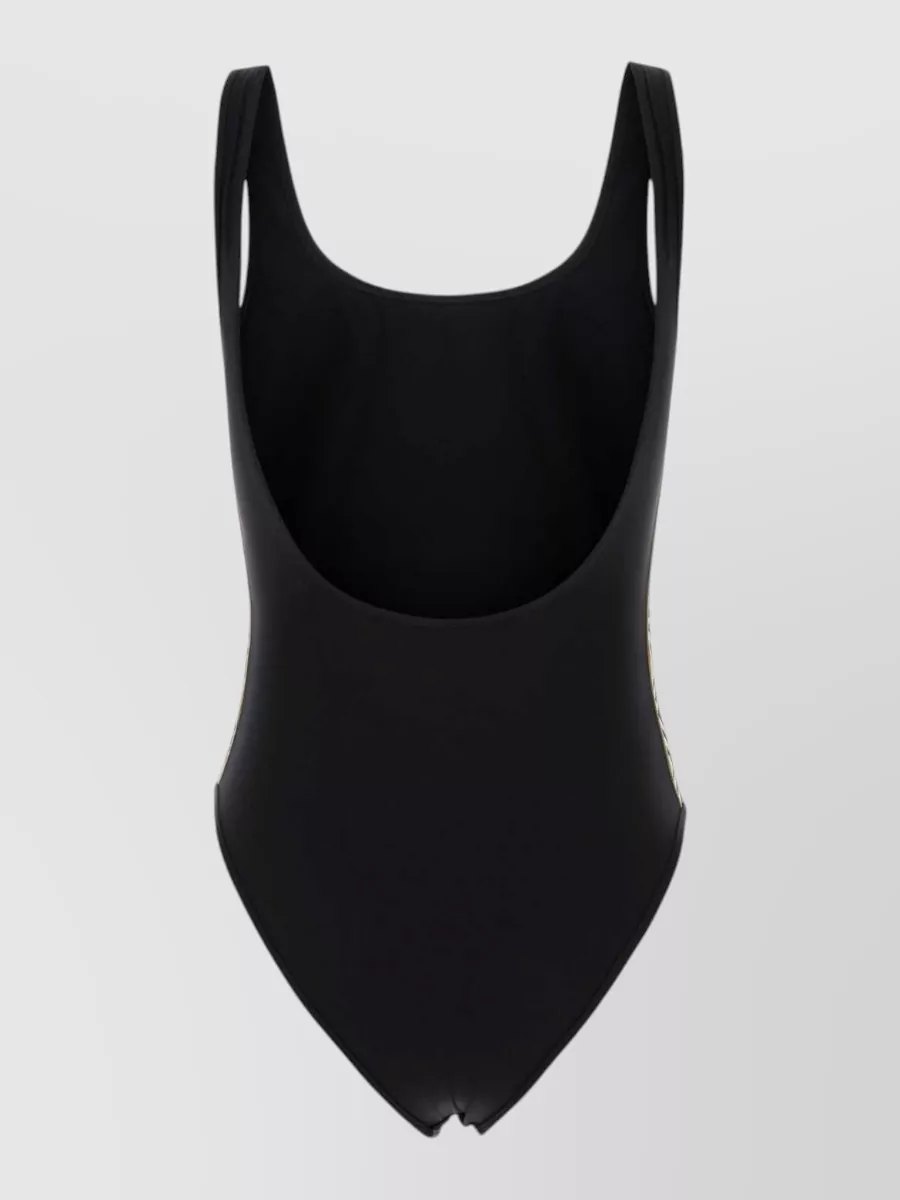 Burberry Check Trim Swimsuit