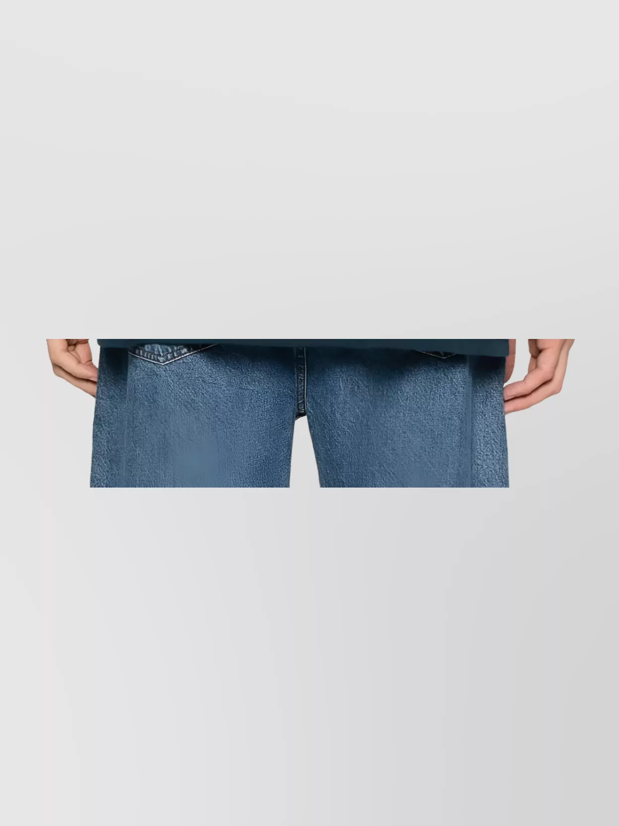 Rhude Layered Long Sleeve Pique Polo Shirt