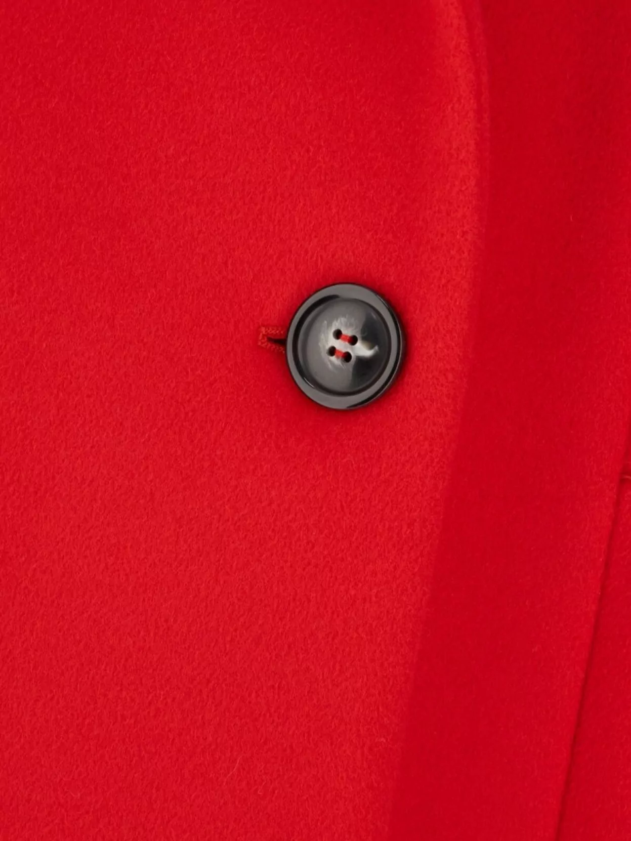 Sportmax Tailored Wool Coat Belted Waist