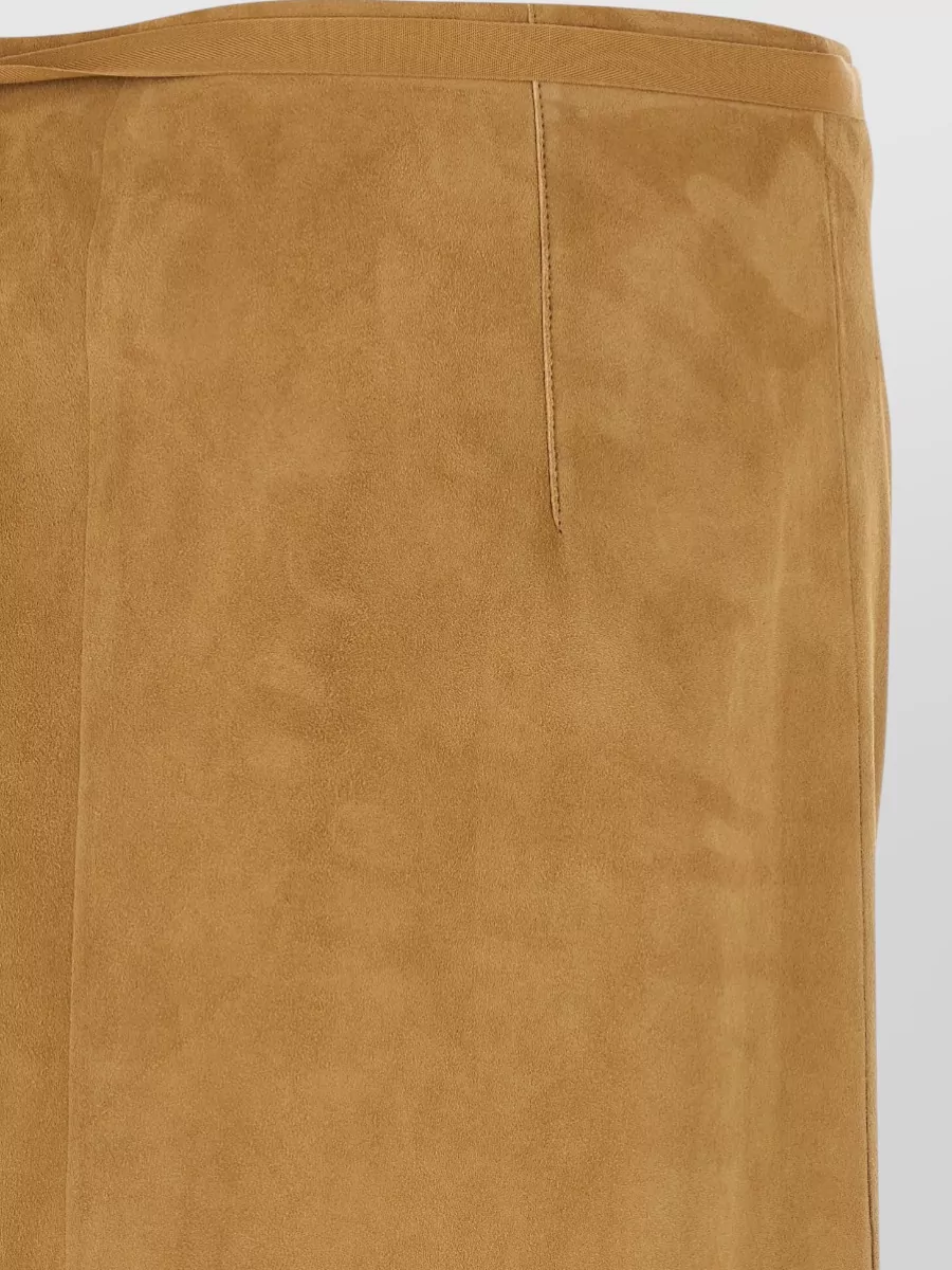 The Row Danas Skirt Seam Detailing Side Slit Wrap