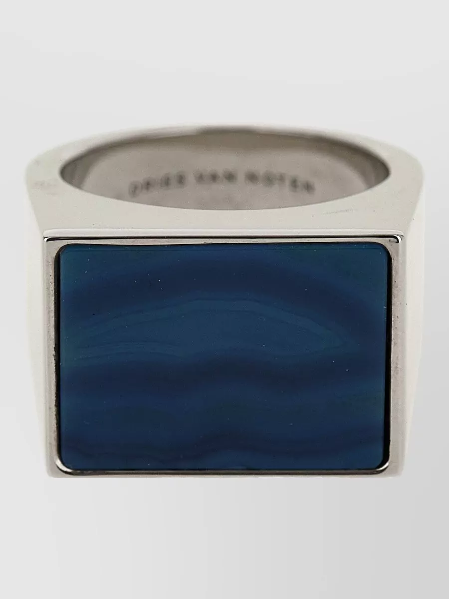 Dries Van Noten stone signet ring