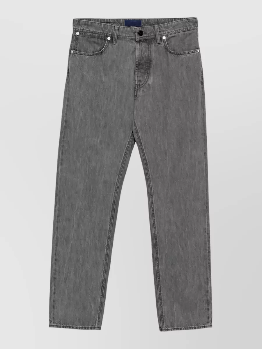 Stone Island Straight-leg denim jeans