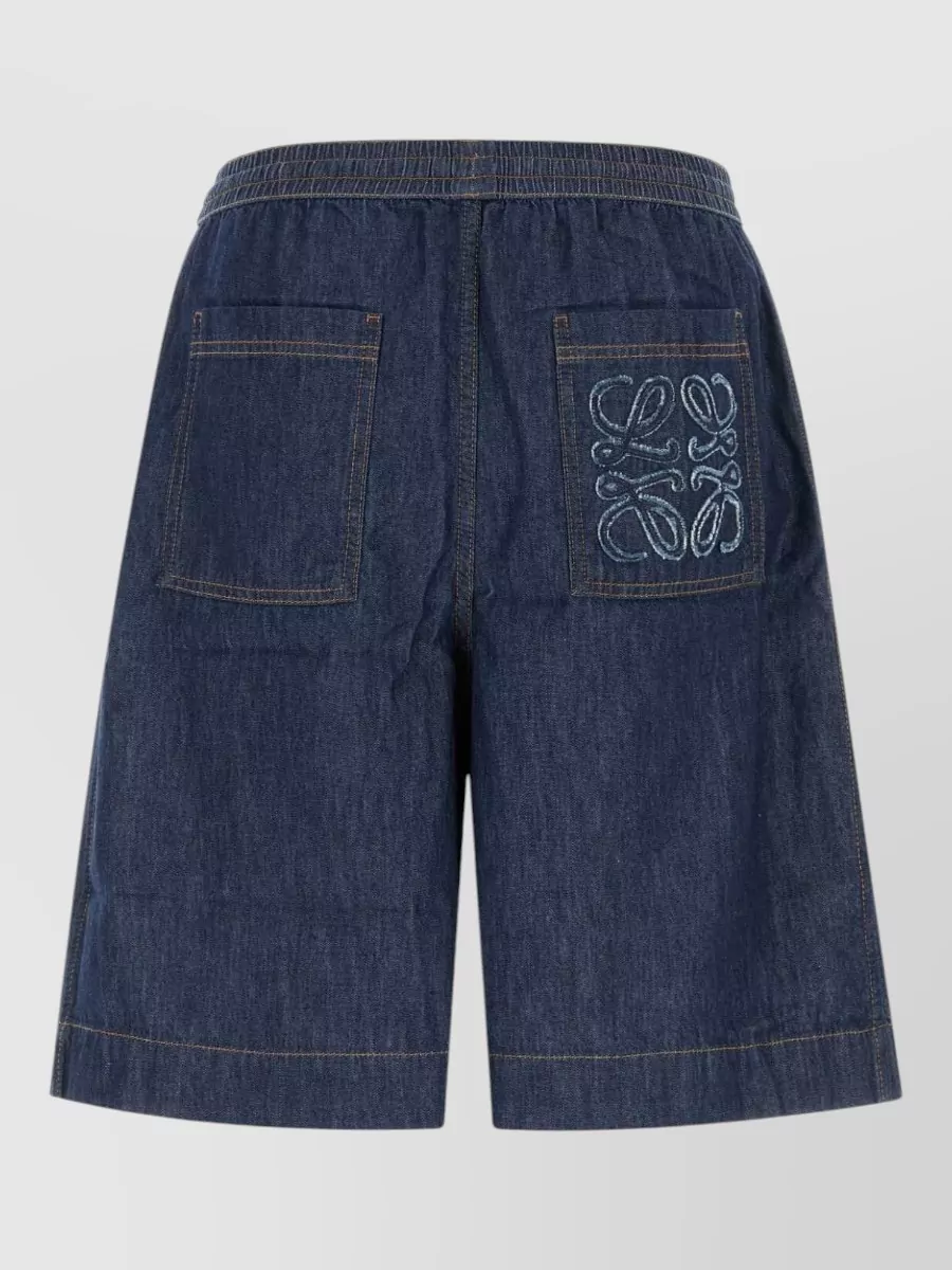 Loewe Denim Bermuda Shorts