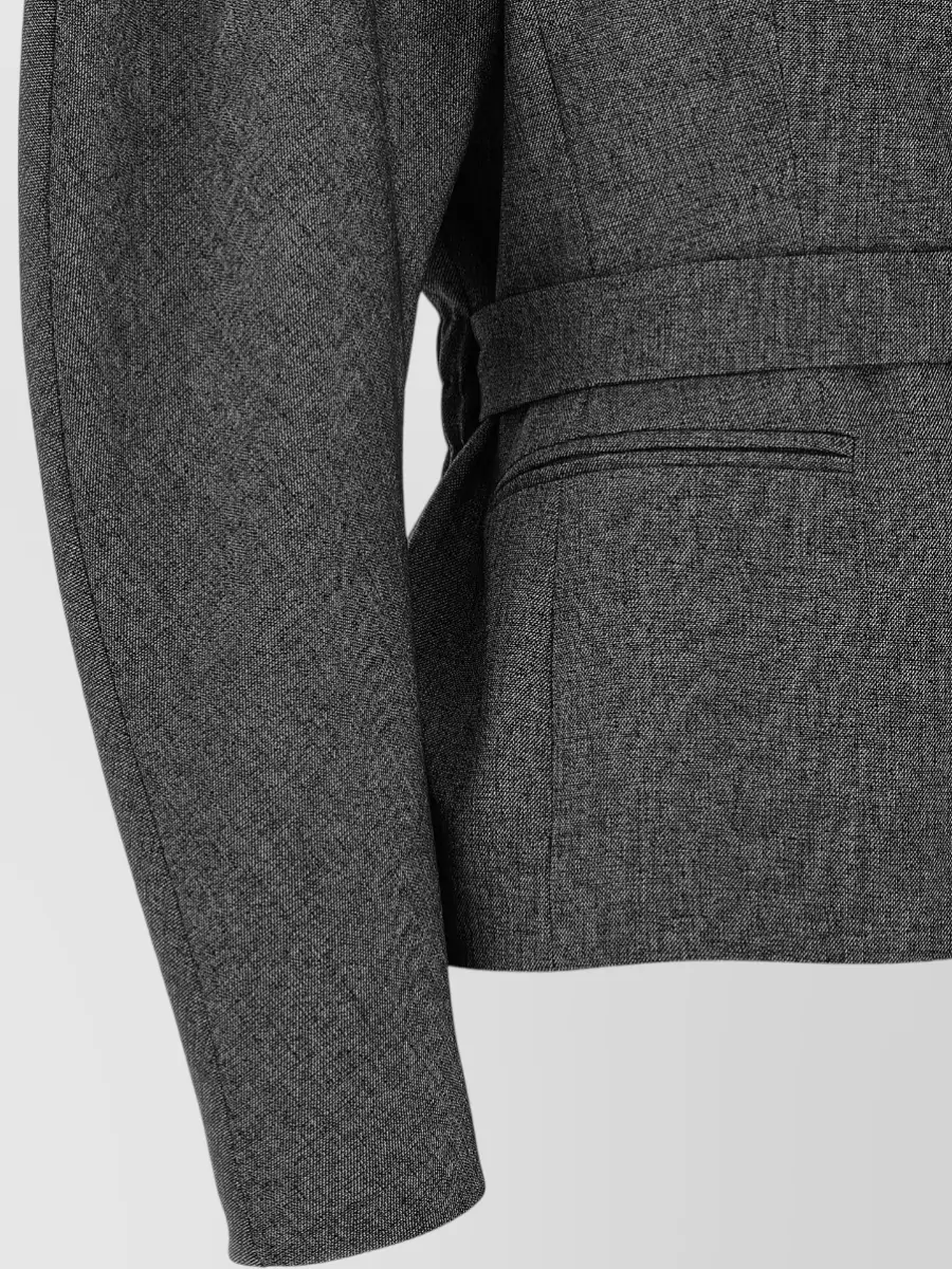 The Andamane Belted Single Breasted Blazer