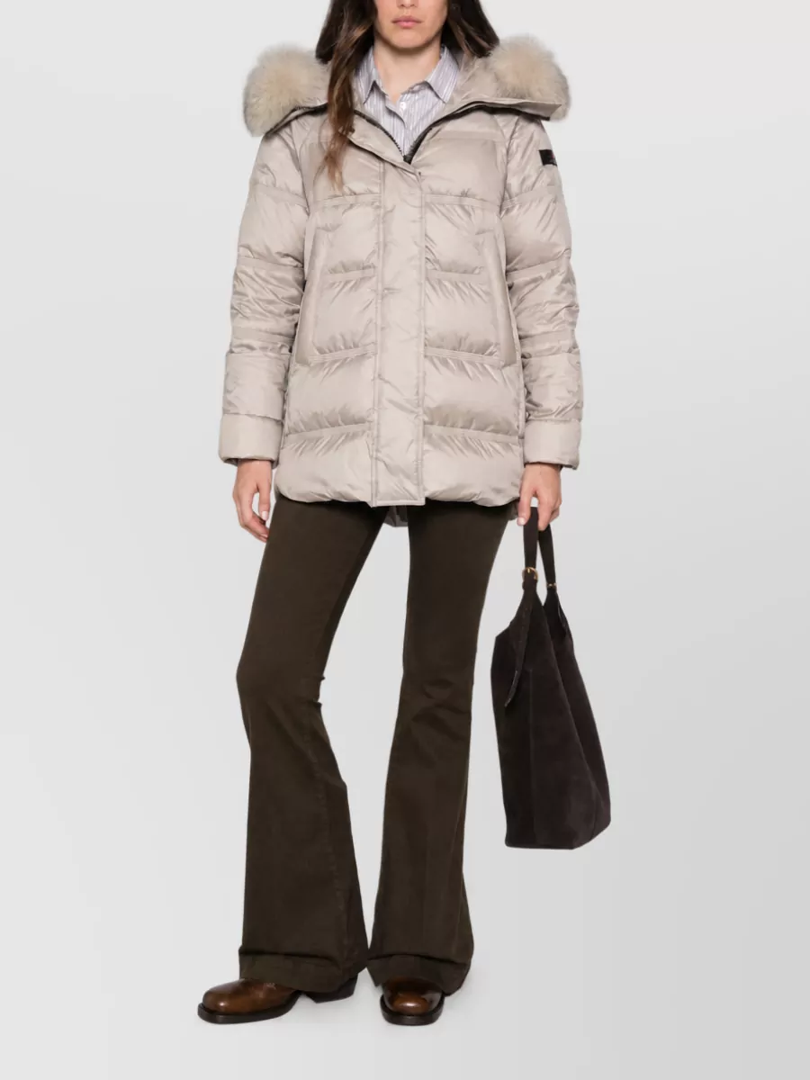 Peuterey Down Quilted Puffer Coat