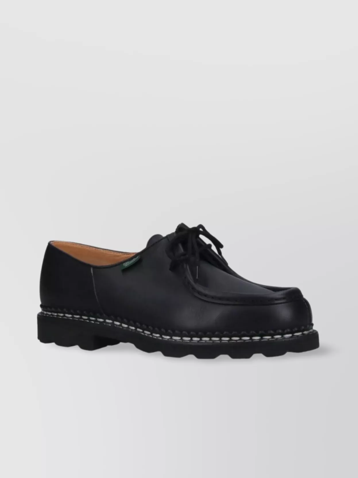 Paraboot Brogues Leather Contrast Stitching