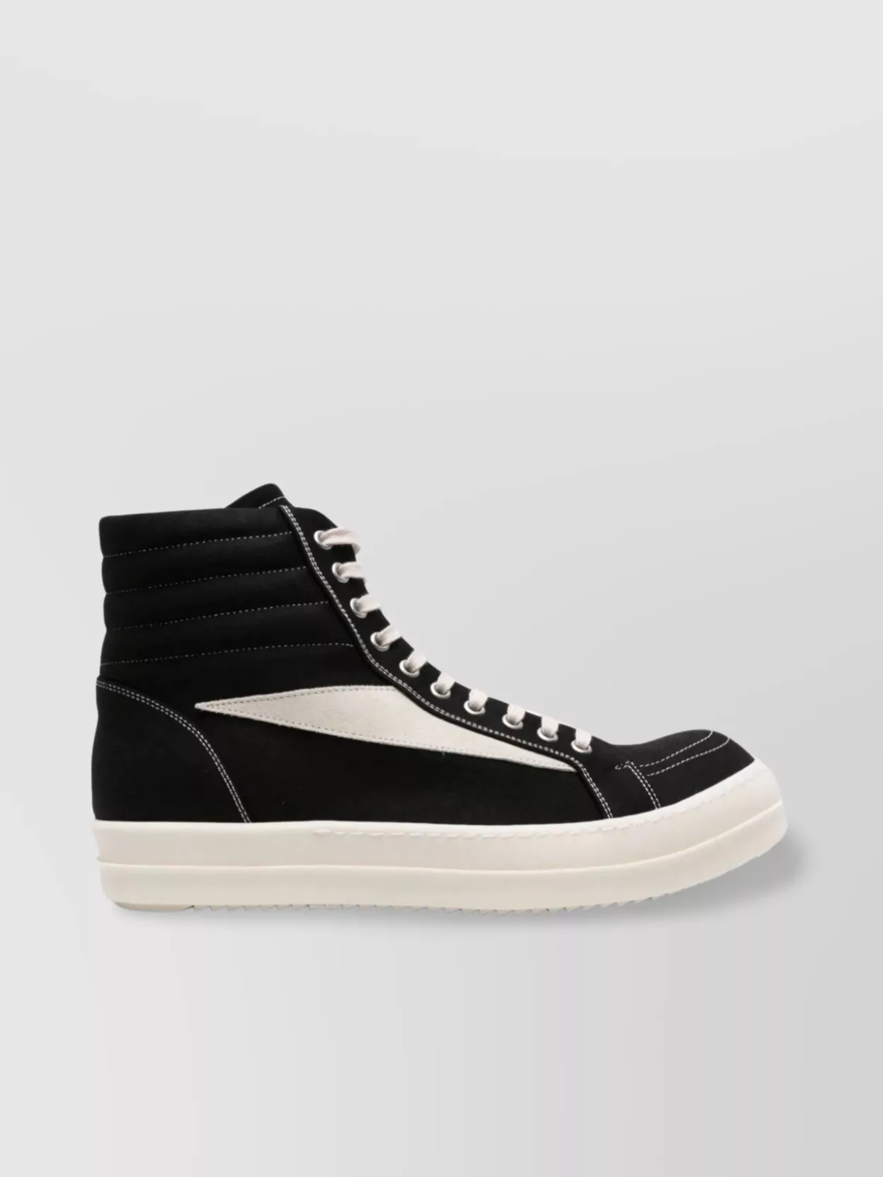 Shop Rick Owens Drkshdw Retro High-top Sneakers With Shark Tooth Soles
