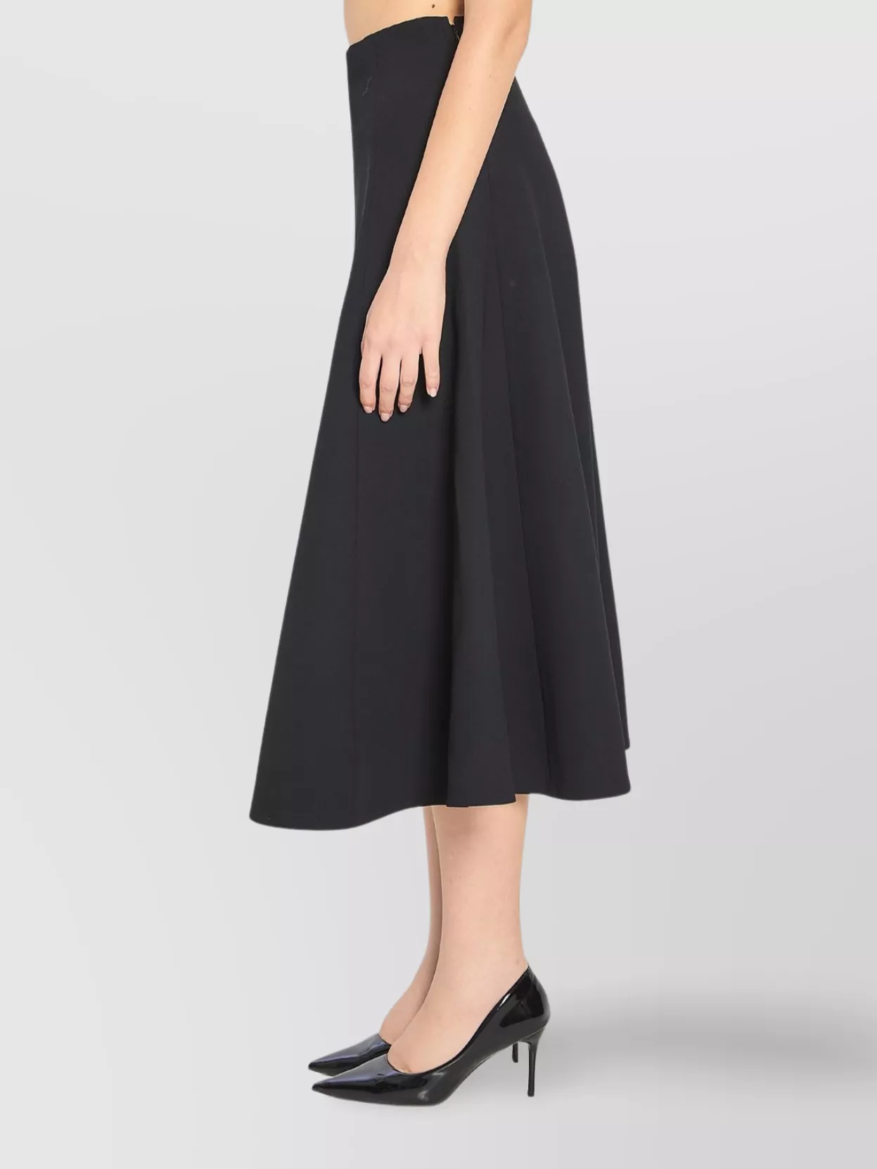 Jacquemus High Waist Embroidered Maxi Skirt In Brown