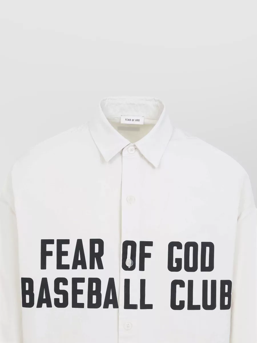 Fear Of God Relaxed Cotton Long-Sleeve Shirt