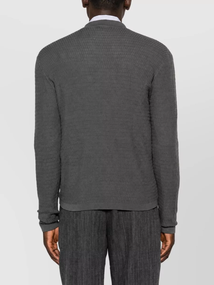 Emporio Armani Virgin Wool Cardigan
