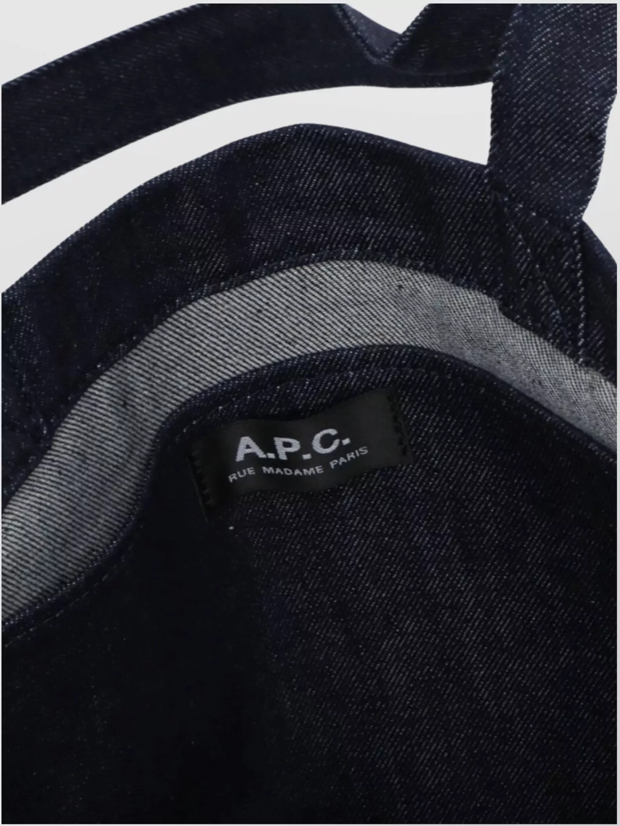 A.p.c. Denim Shoulder Bag
