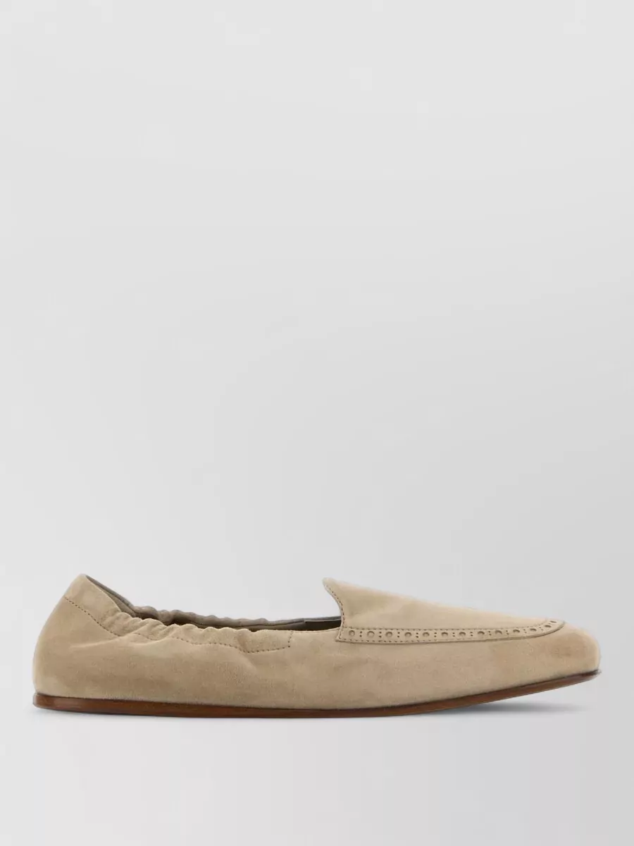Church's suede leather loafers