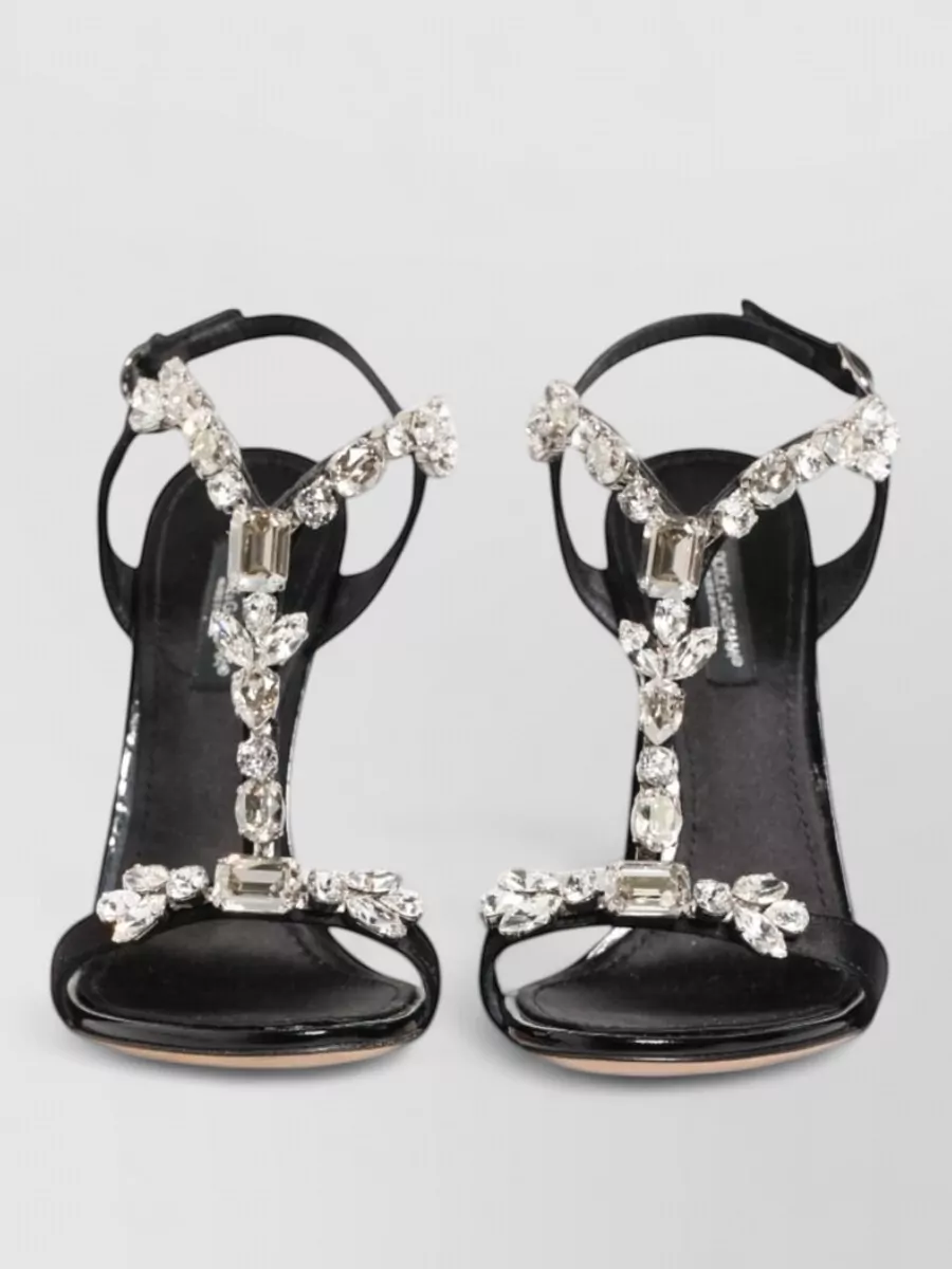 Dolce&Gabbana crystal embellished sandals