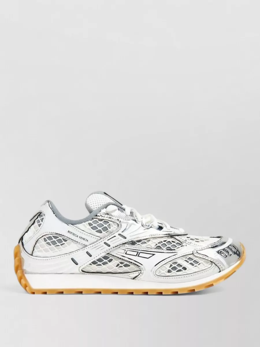 Bottega Veneta Mesh Low-Top Sneakers