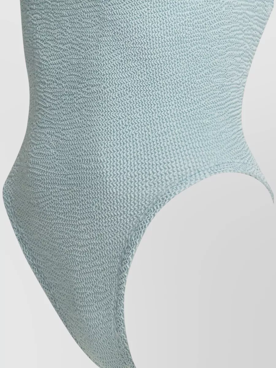Hunza G Metallic Crinkle Swimsuit