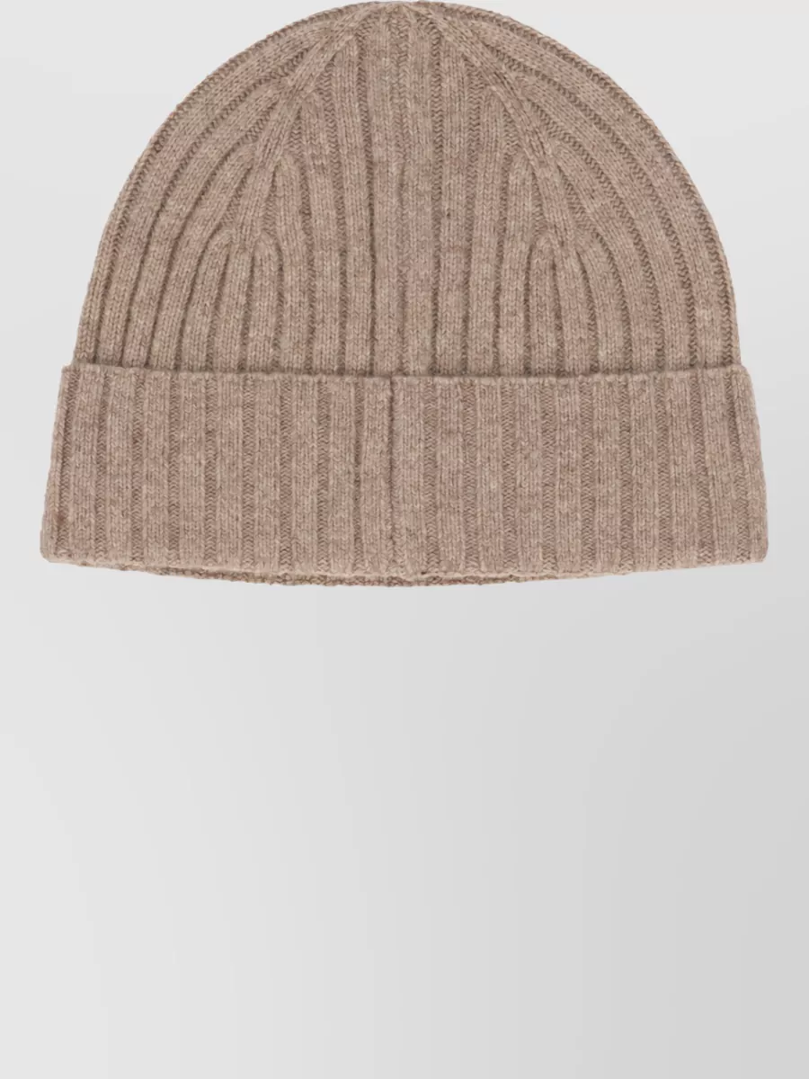 Boss ribbed beanie