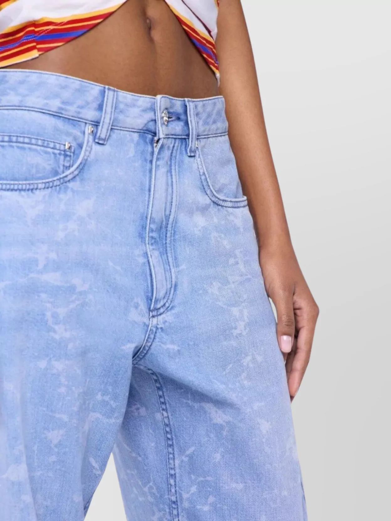 Paco Rabanne Wide Leg High Waist Trousers