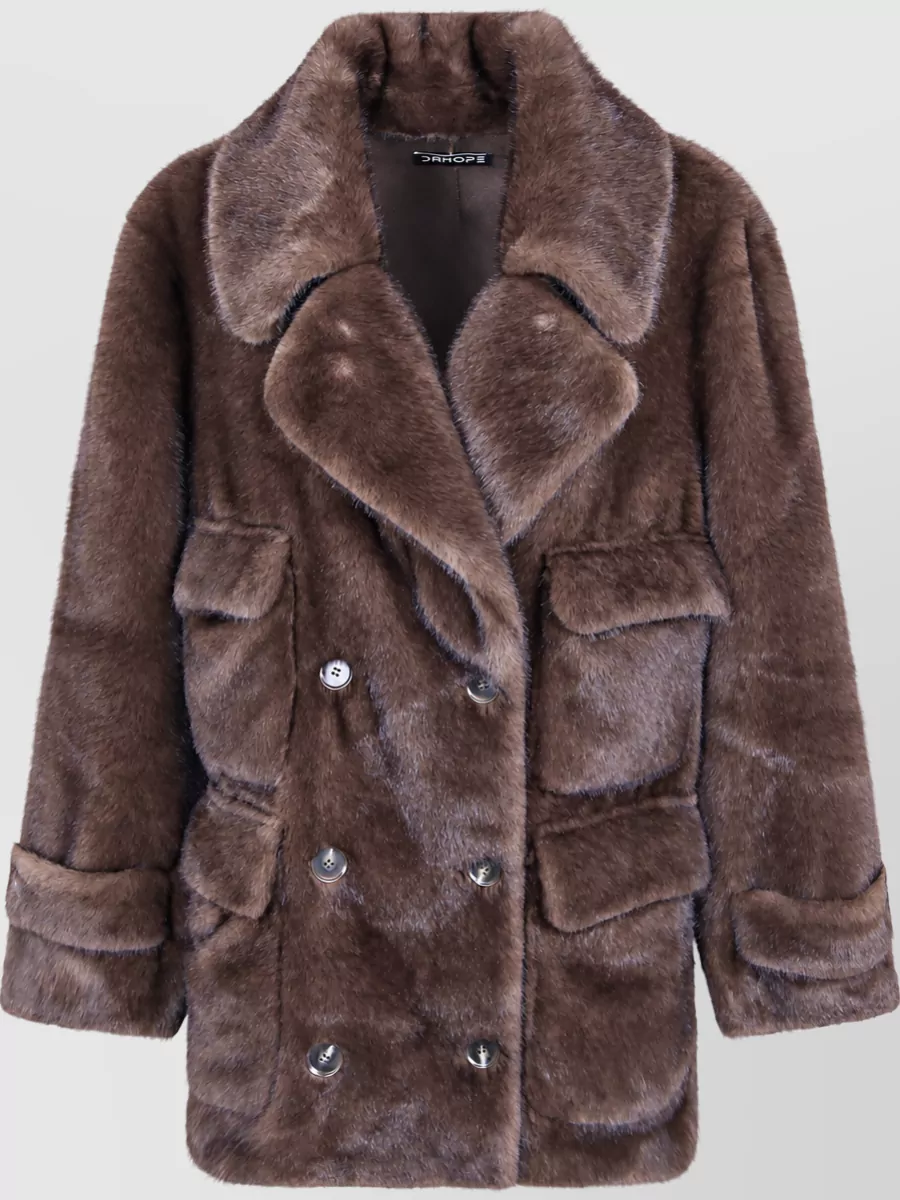 Drhope Faux Fur Coat