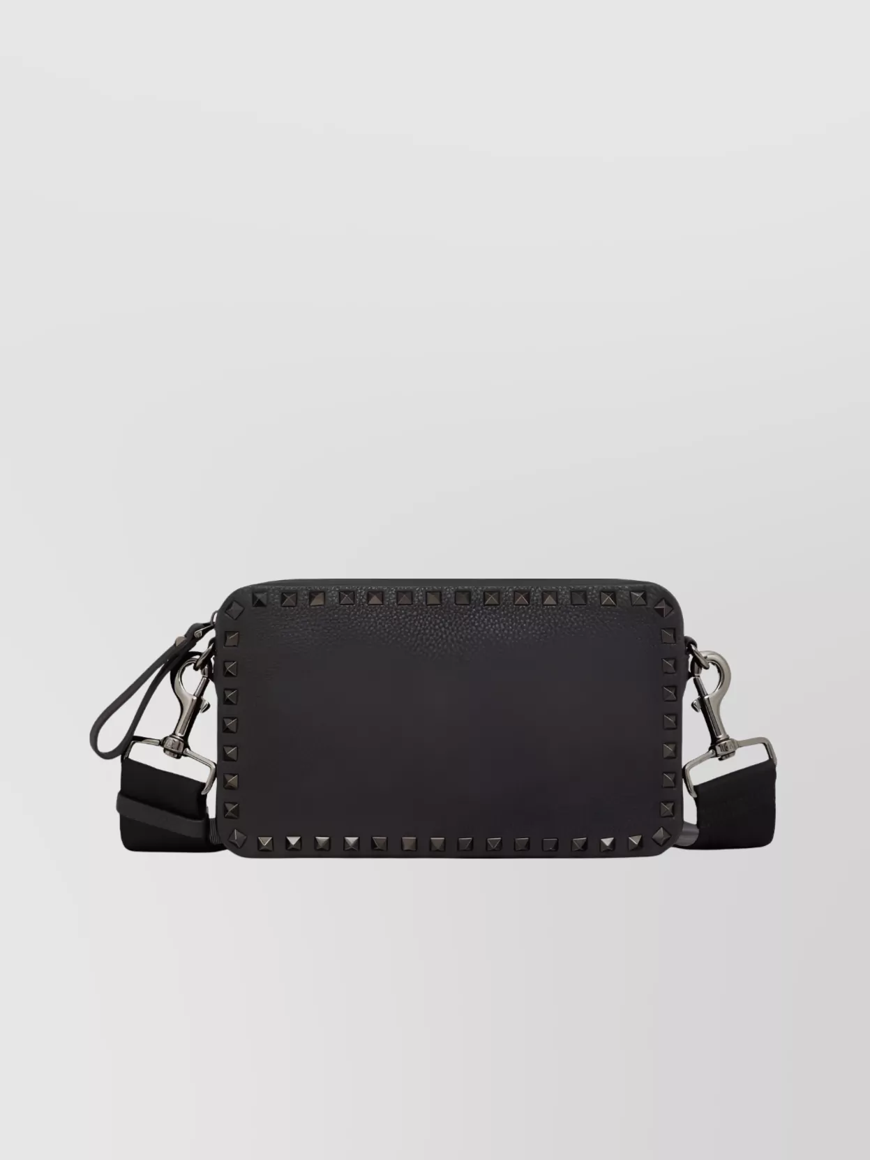 Shop Valentino Rectangular Calf Leather Shoulder Bag