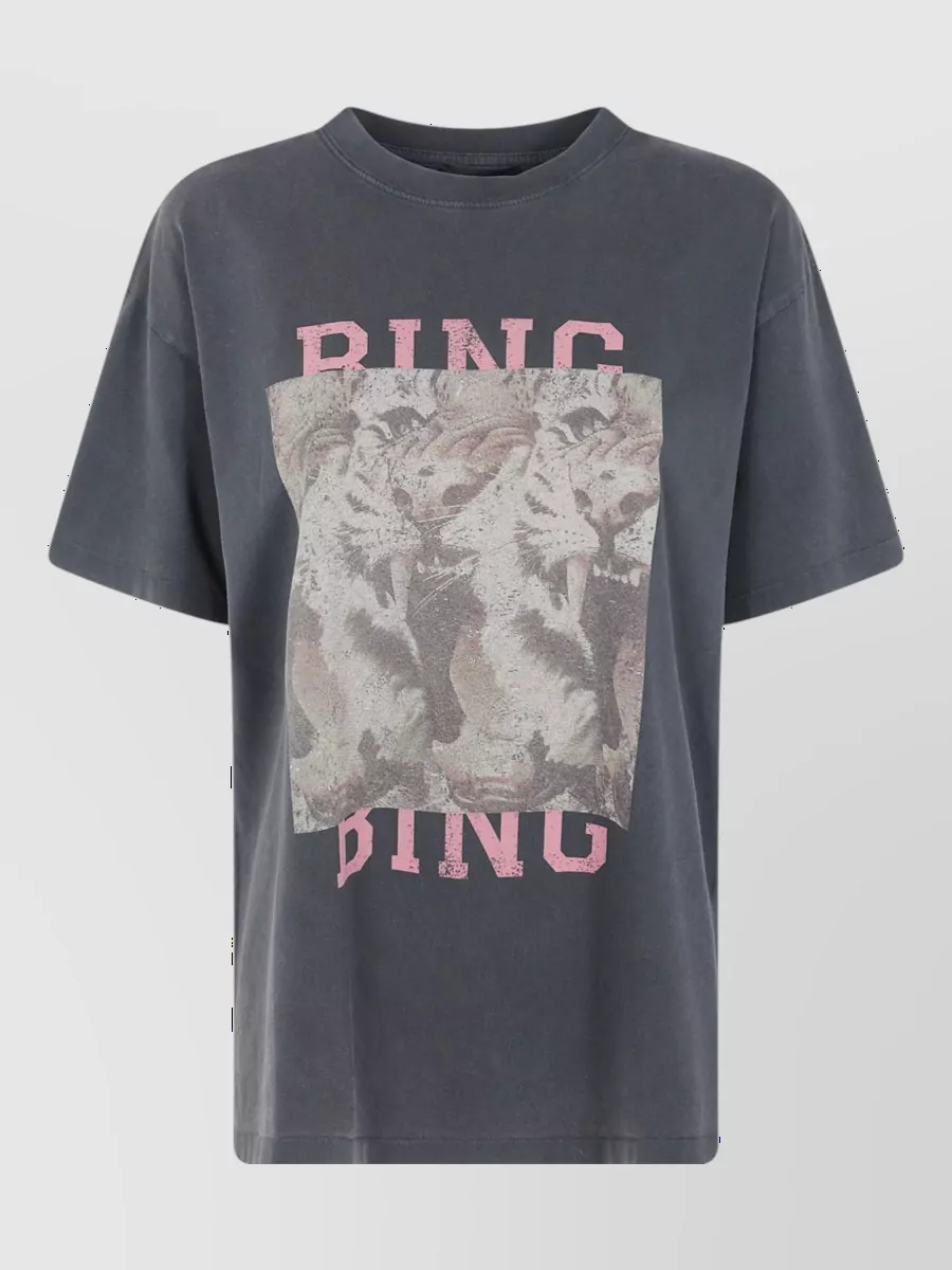 Anine Bing cotton t-shirt