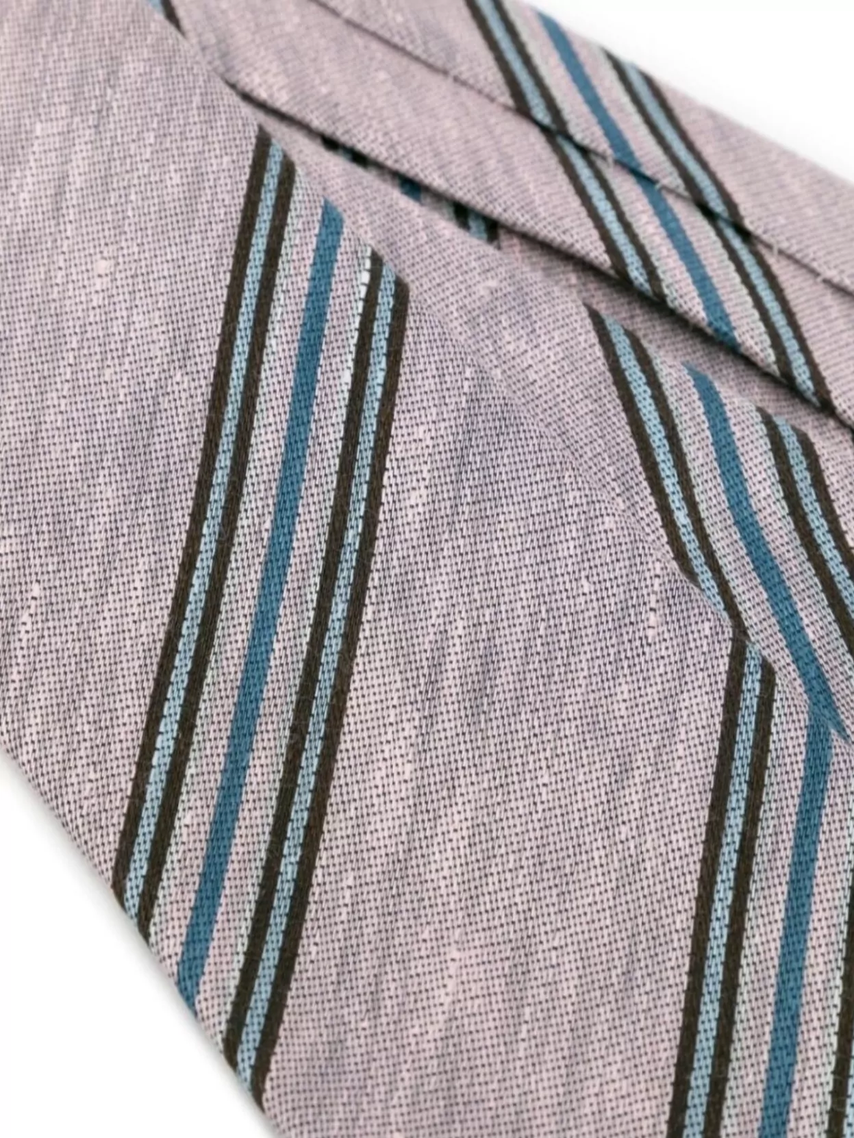 Paul Smith Men Stripe Block Tie