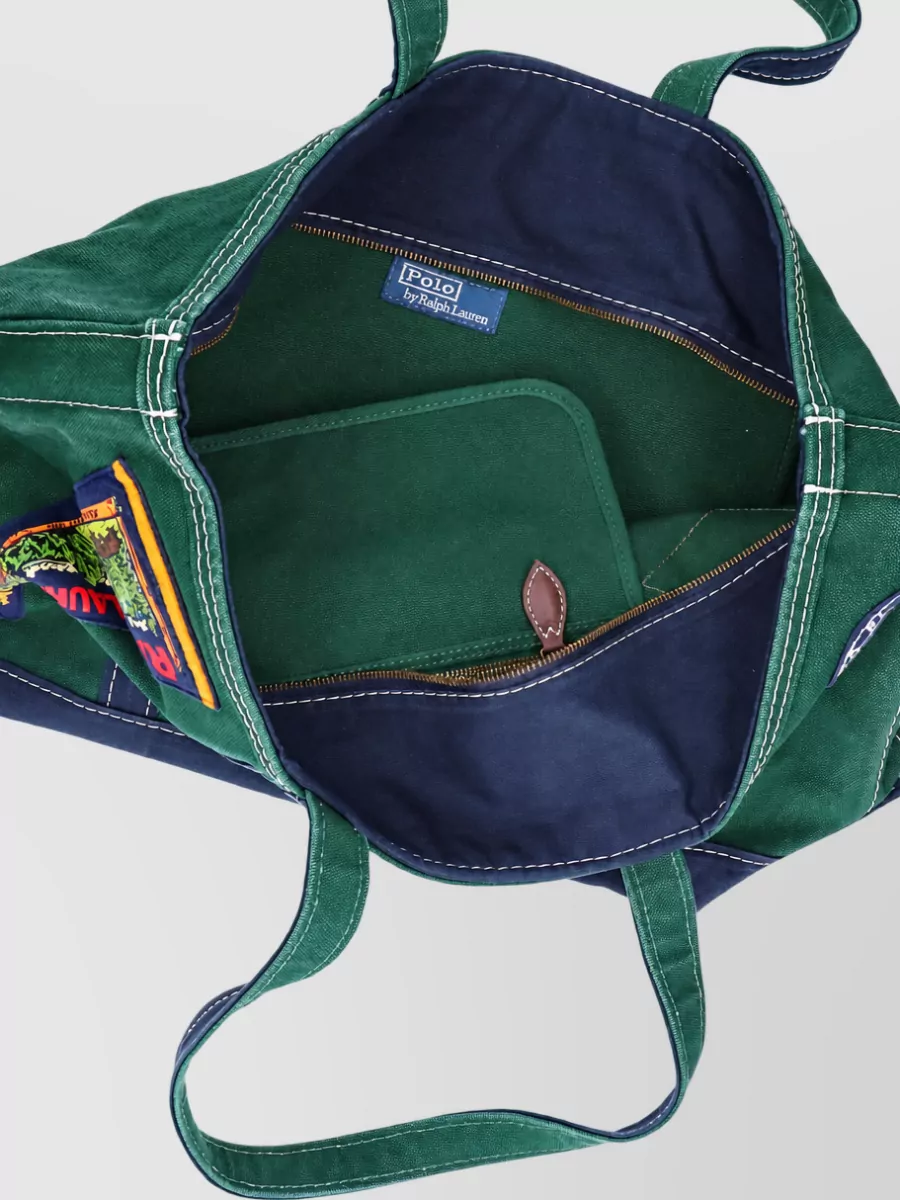 Polo Ralph Lauren Canvas Beach Bag