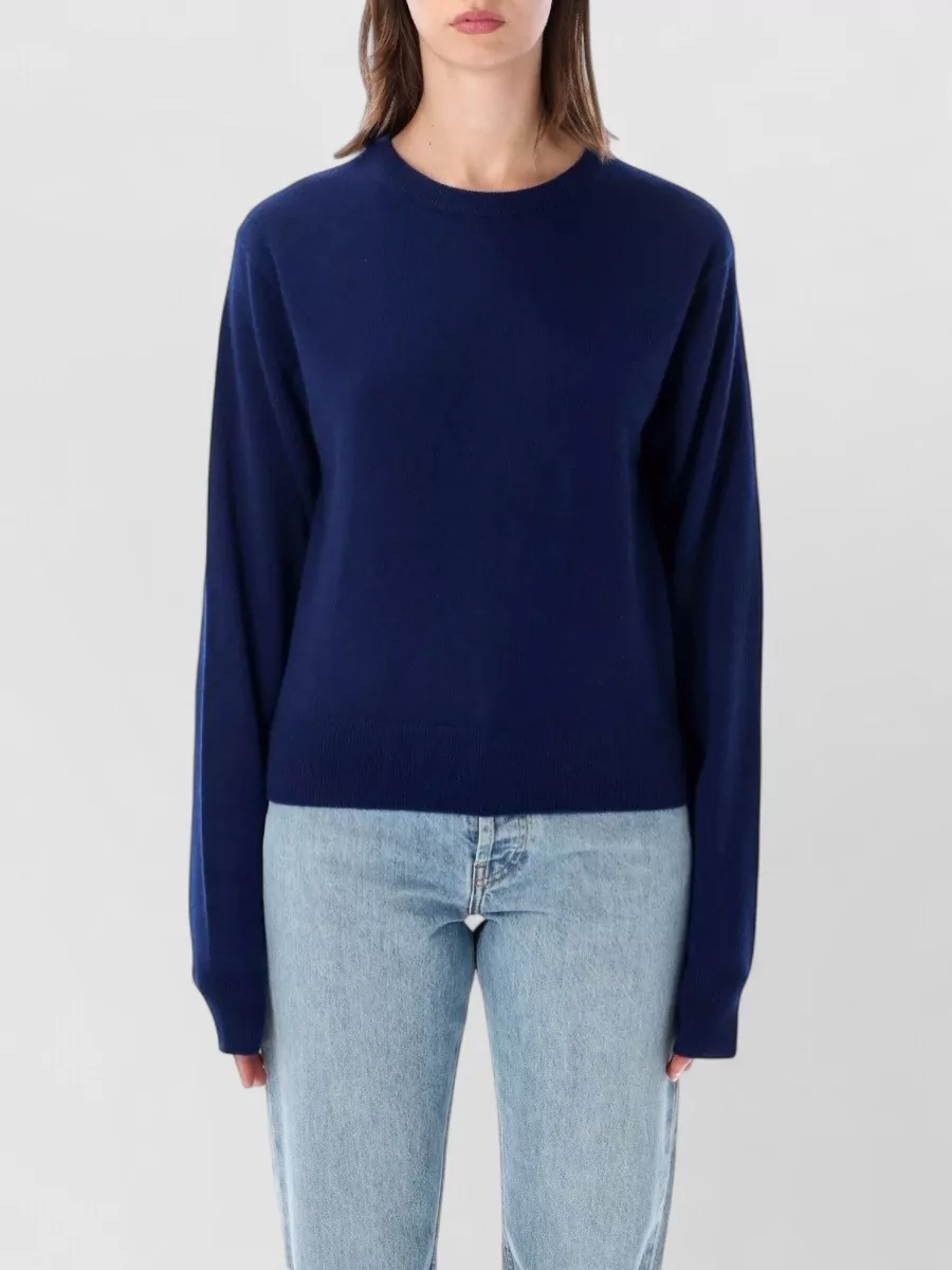 Extreme Cashmere cashmere ribbed crew neck jumper