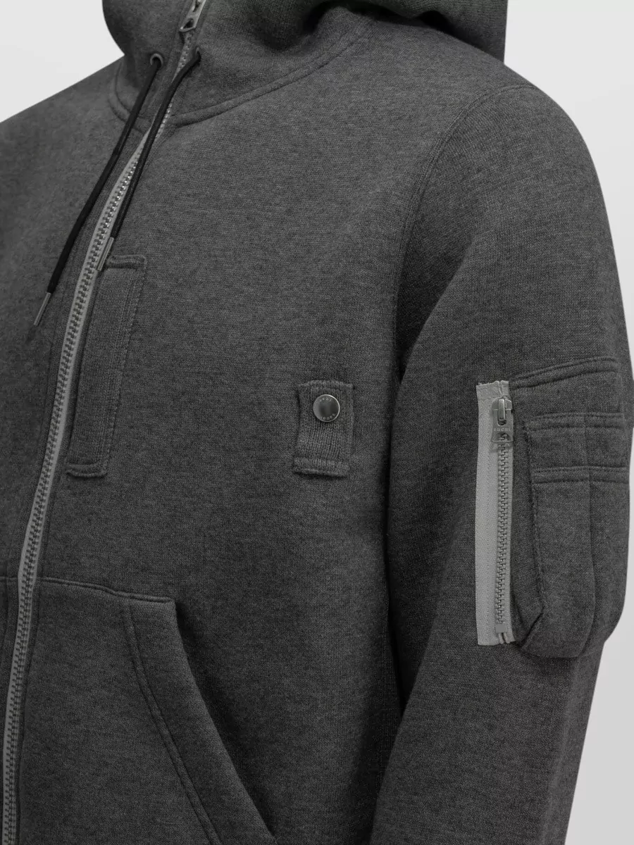 Sacai Cashmere Hooded Jacket