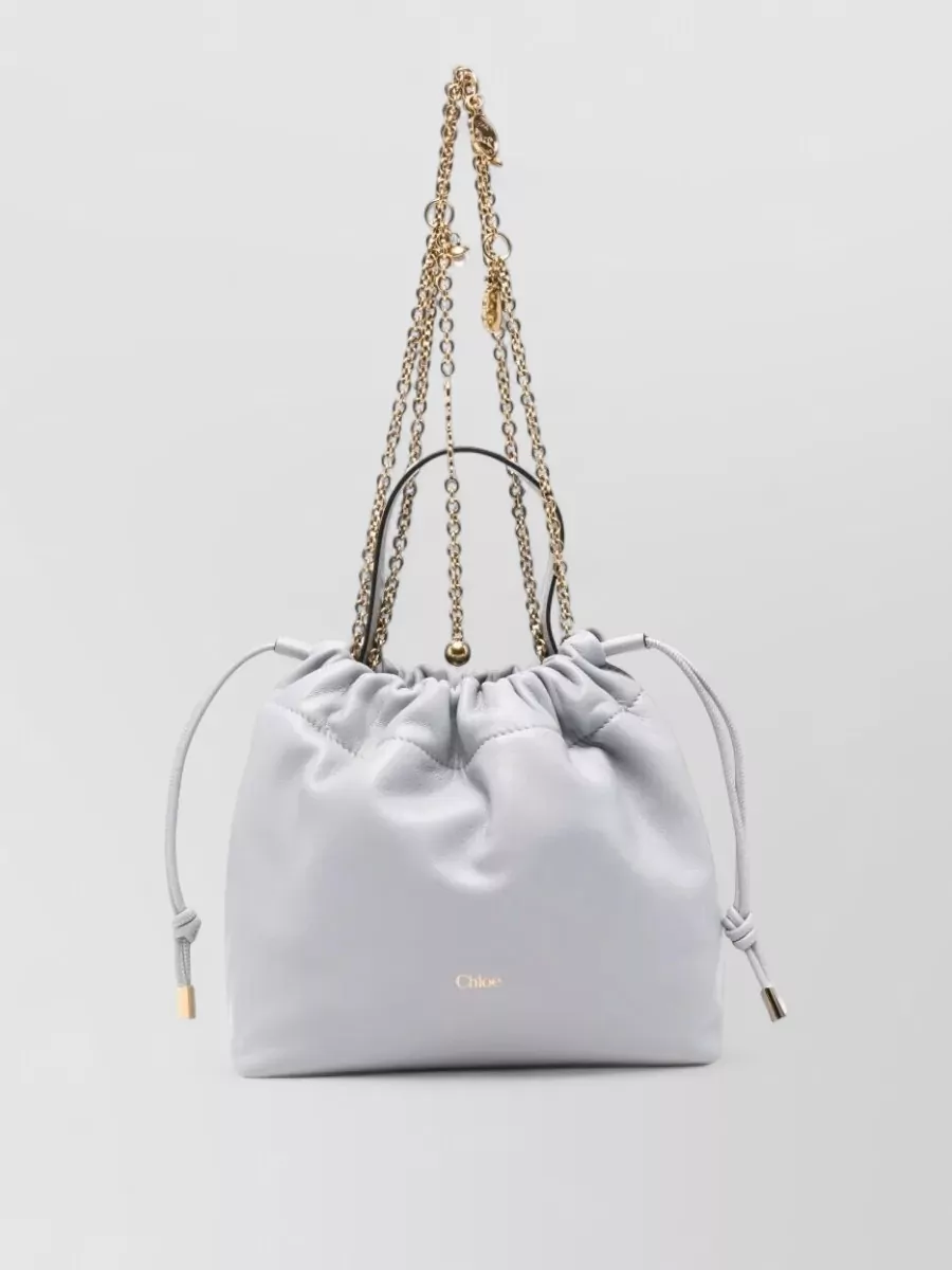 Chloé chloé icons nappa lambskin shoulder bag