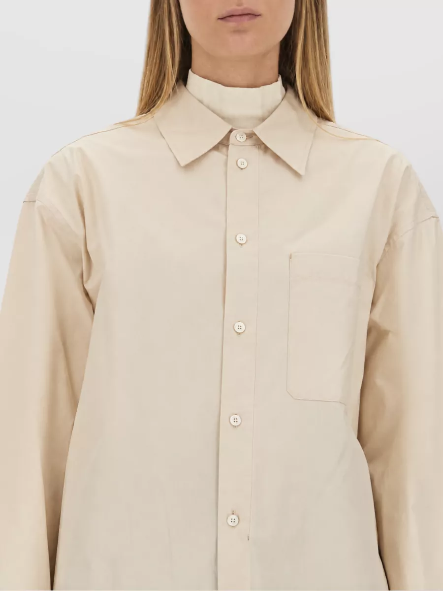 Lemaire Cotton Long Shirt