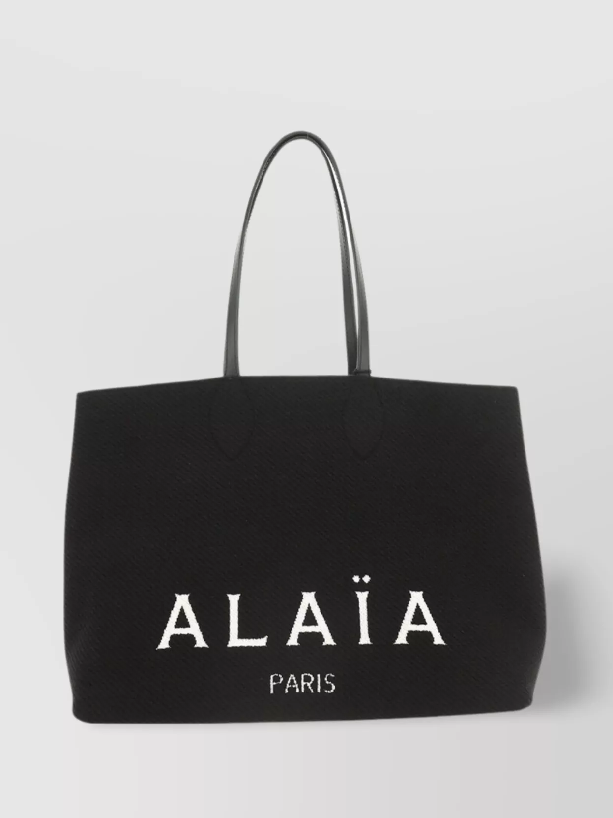 Alaïa Small Tote Bag In Noir