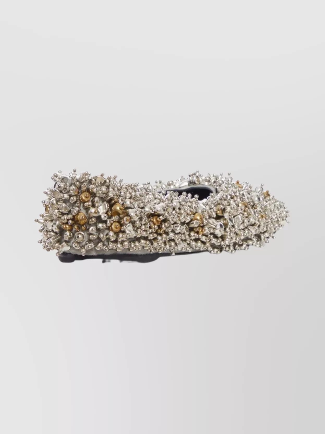 Dries Van Noten Beaded Ballet Flats Embellished Design