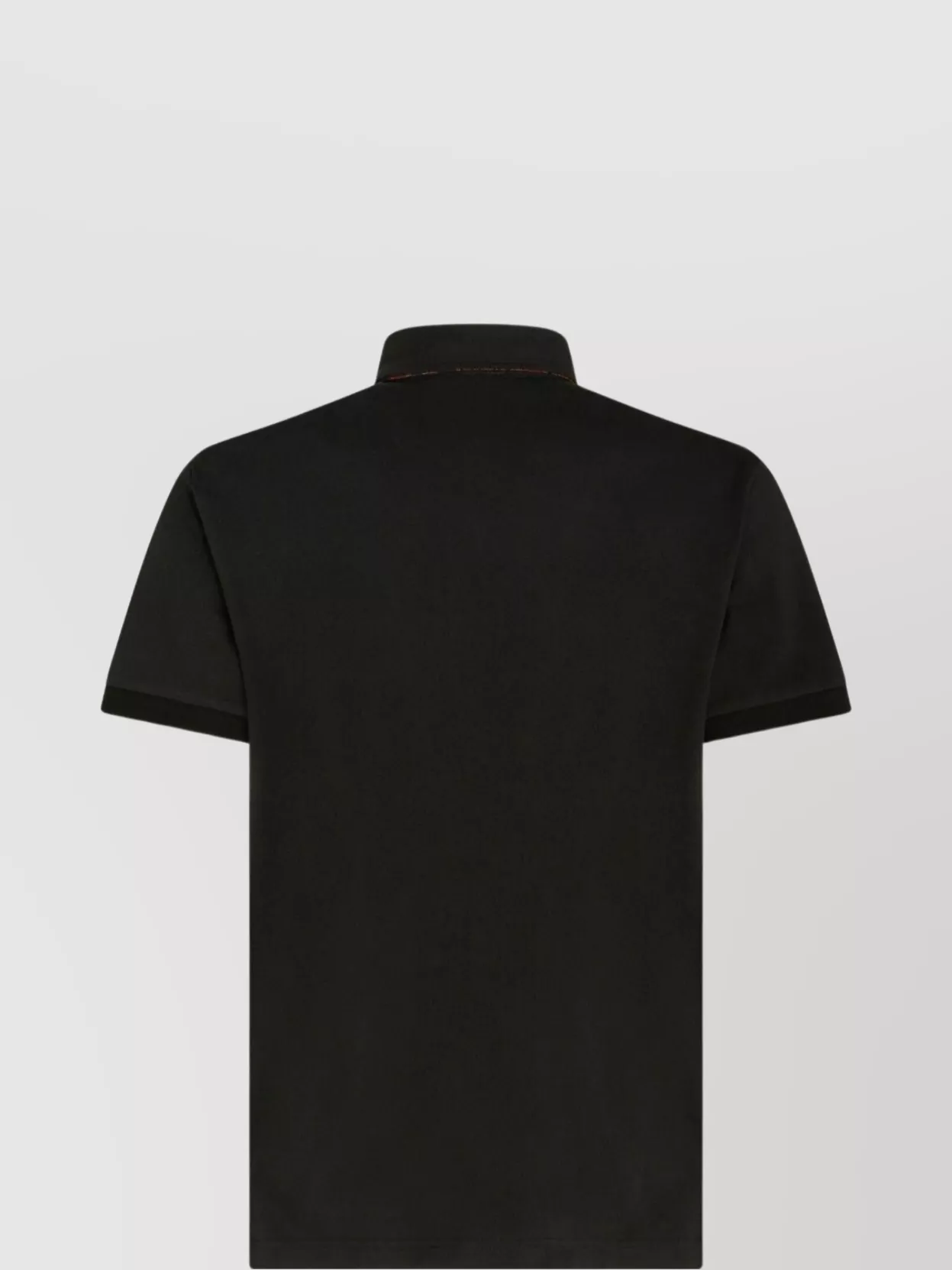 Etro Contrast Collar Polo Shirt With Short Sleeves