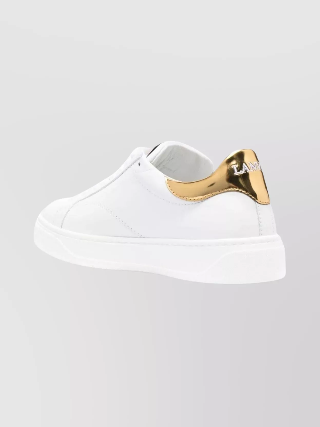 Lanvin Low-Top Sneakers Gold-Tone Detail