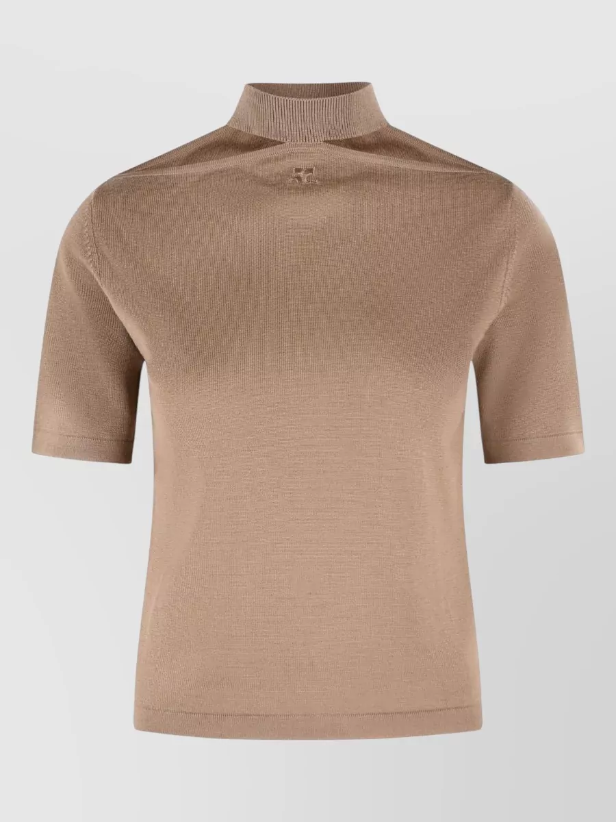Courrèges wool turtleneck sweater