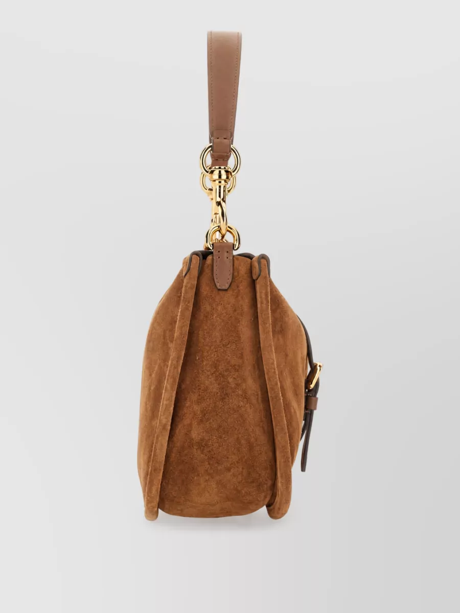 Etro Medium Leather Shoulder Bag