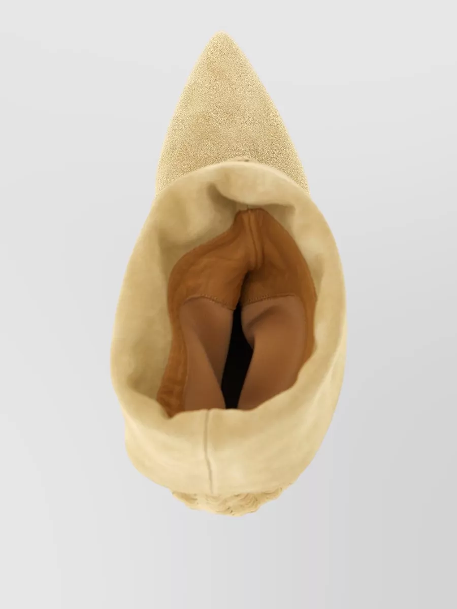 Isabel Marant Edrik Suede Ankle Boots Kitten Heel