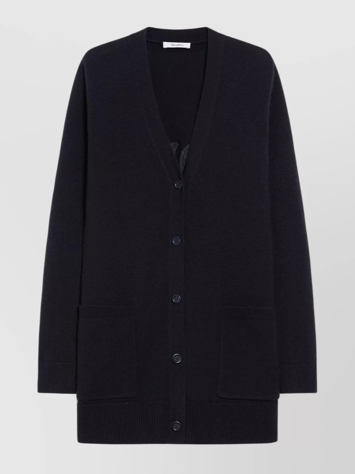 Max Mara Wool Cashmere Cardigan Sequins