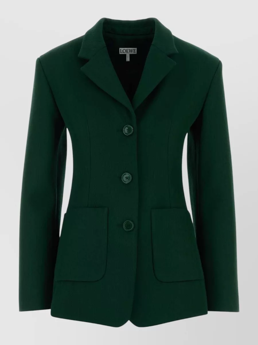 Loewe silk blend blazer