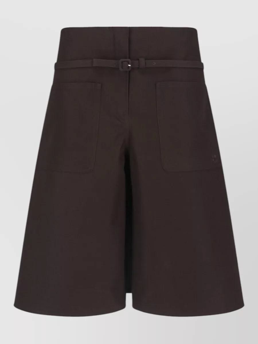 Courrèges Straight Knee-Length Shorts