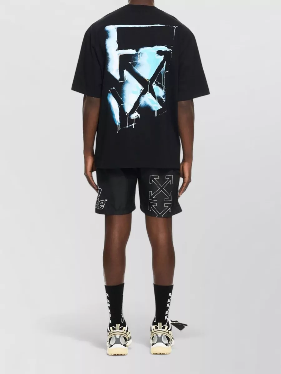 Off-White Arrow Spray Skate T Shirt Graphic