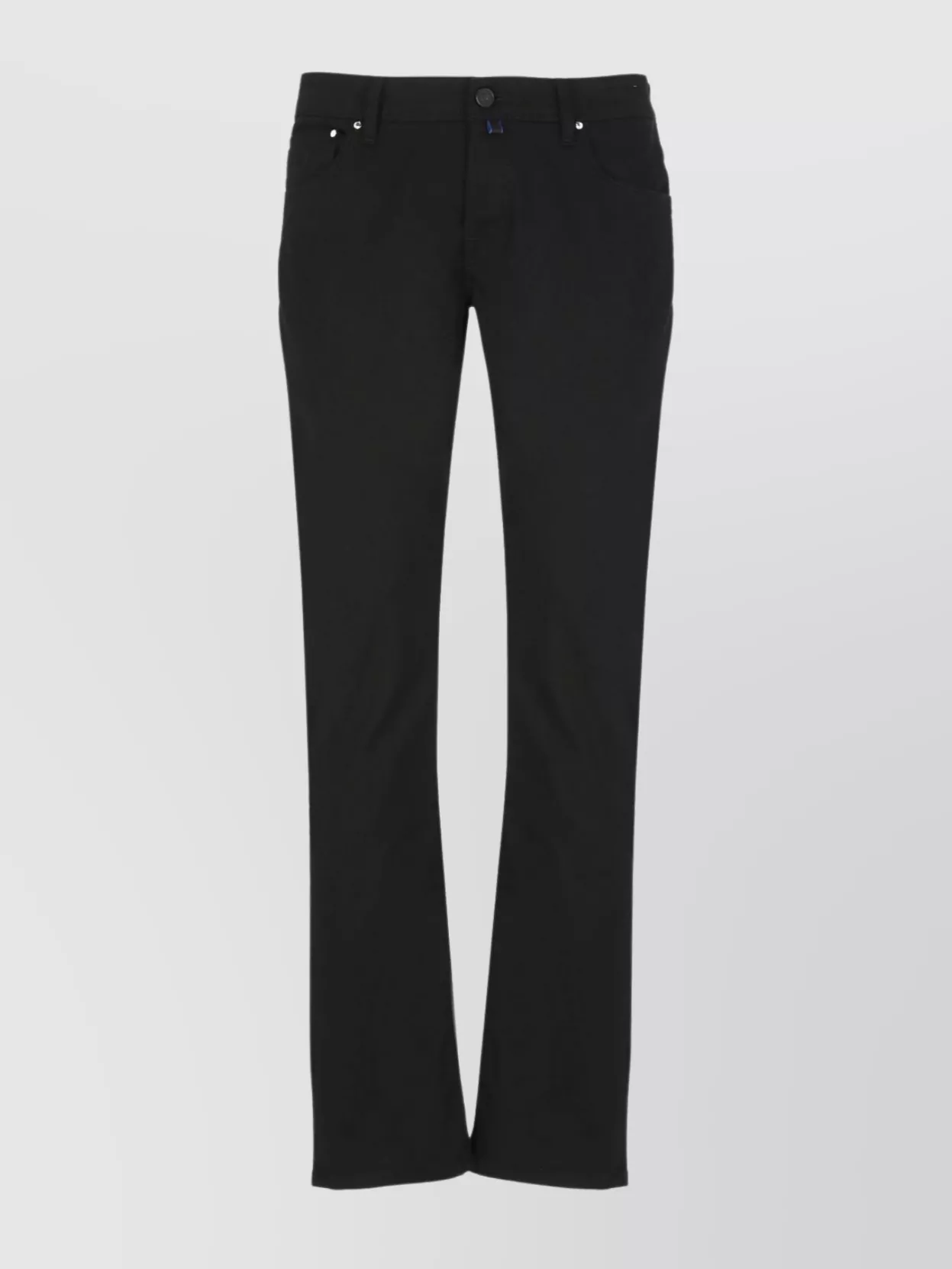 Jacob Cohen Straight Cotton Pants Belt Loops