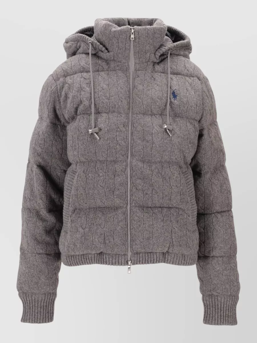 Ralph Lauren Cashmere wool puffer coat