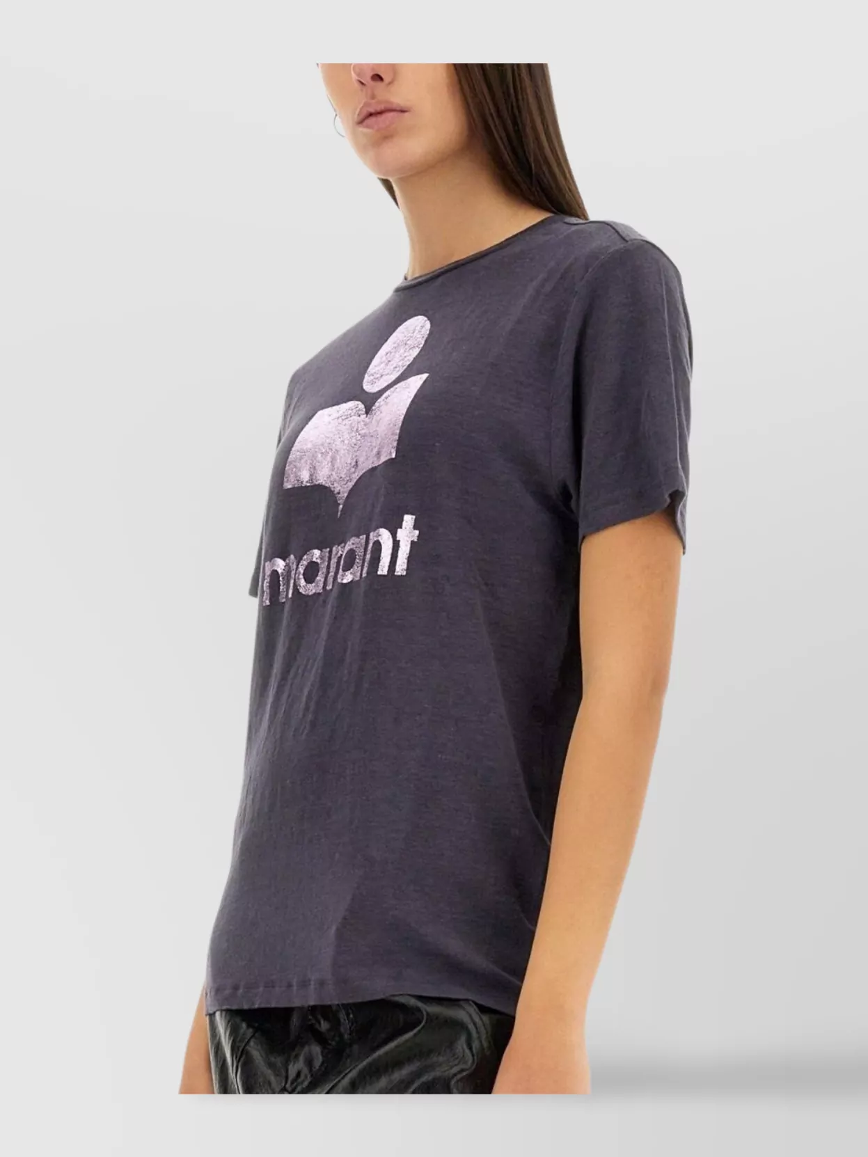 Isabel Marant Etoile "Zewel" Crew Neck Regular Fit T-Shirt