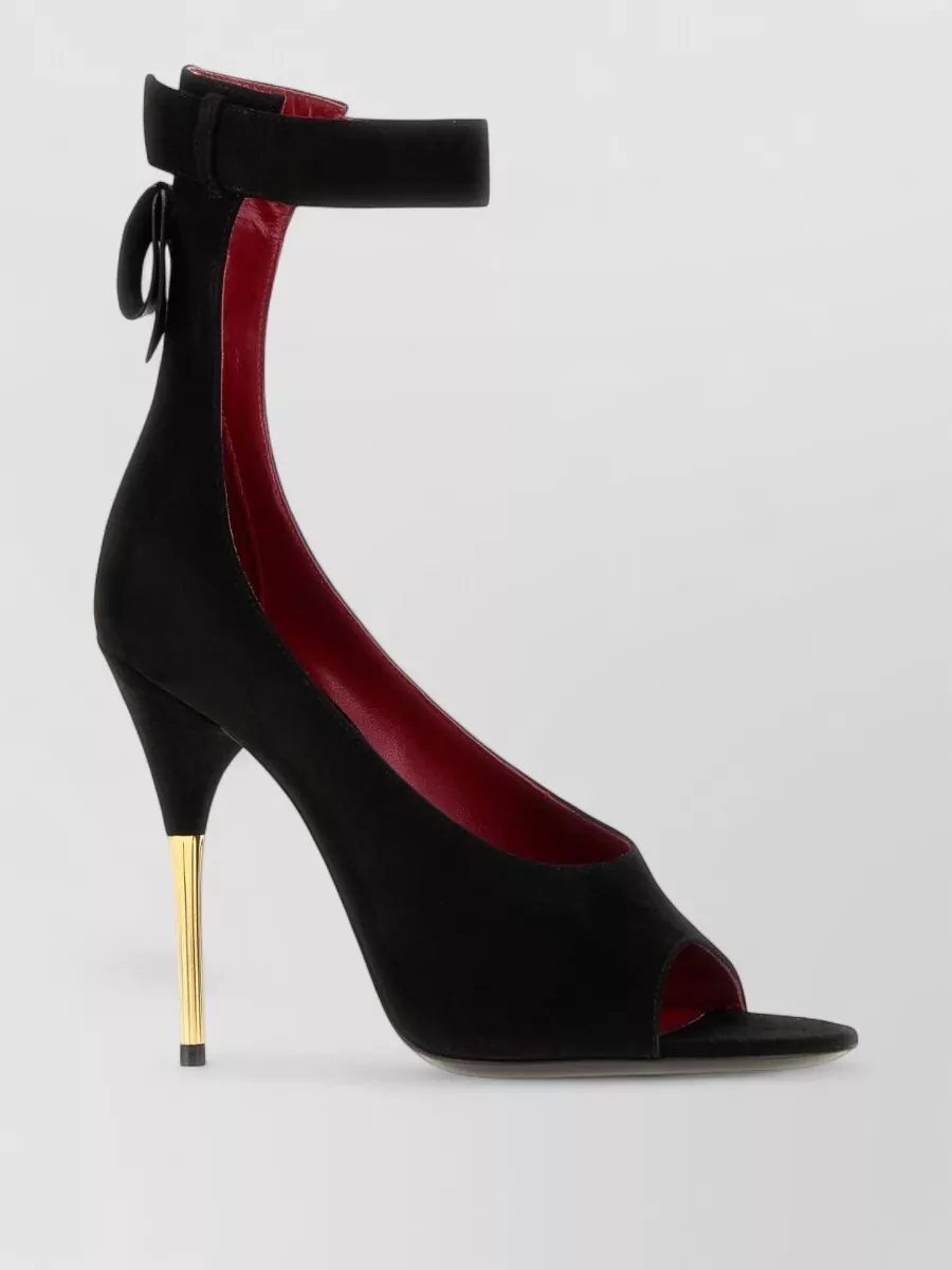 Valentino Garavani Suede Fatale Sandals